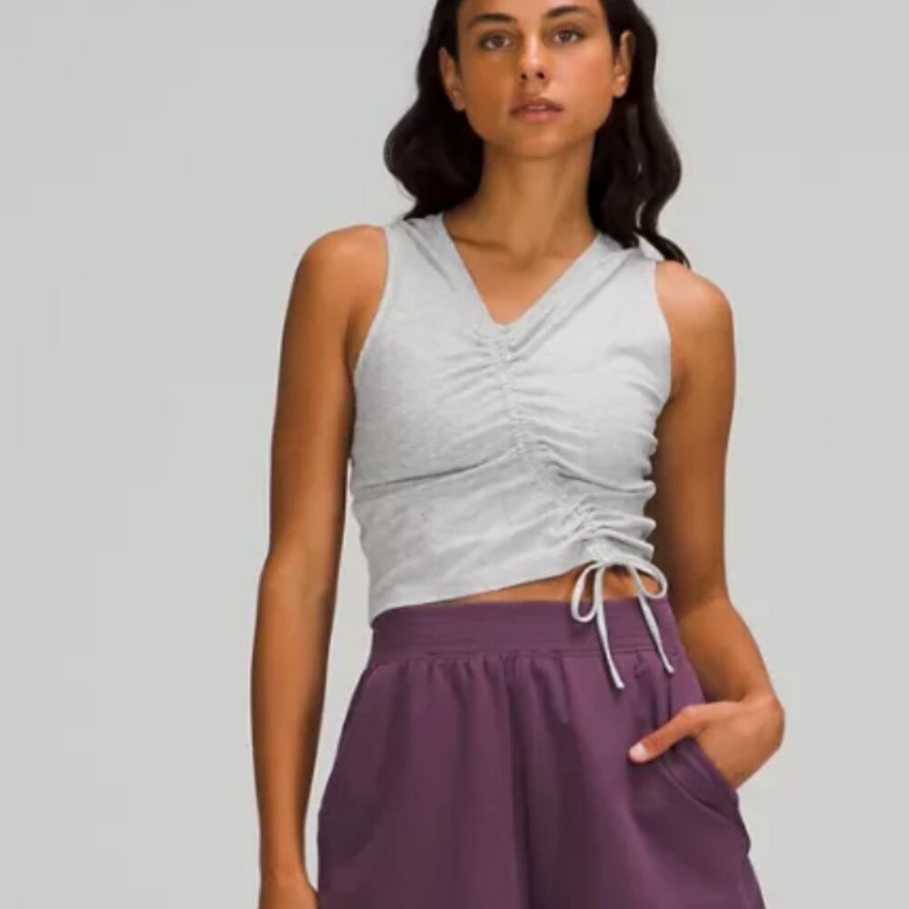 Lululemon LA Asymmetrical Cinched Tank Top